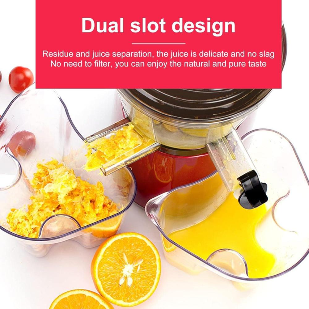 Multi-Functional 2-in-1 Manual Fruit Juicer