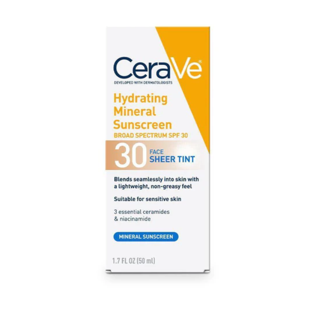 Hydrating Mineral Sunscreen SPF 30 Face Sheer Tint (Original)