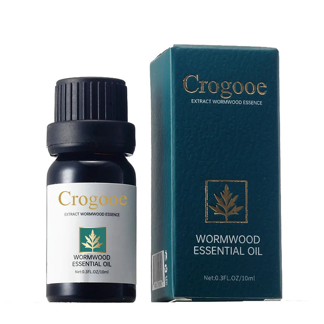 Crogooe Wormwood Essential Oil – 100% Pure | Argan Infused | Face, Hair & Body | 10ml