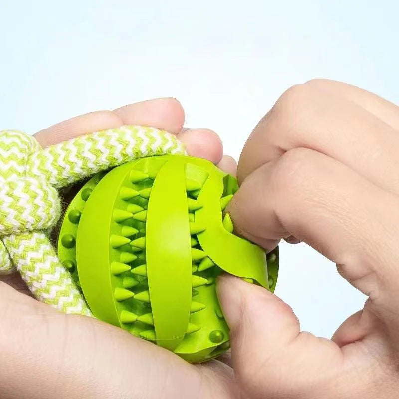 Durable Tug-of-War Dog Toy โ Chew, Fetch & Play