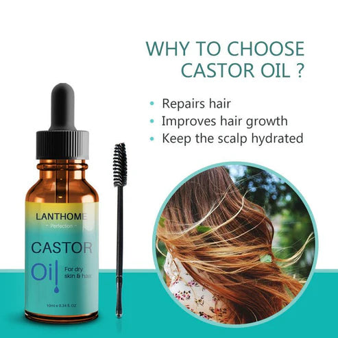 Lanthoma Castor Oil – 100% Pure & Cold Pressed
