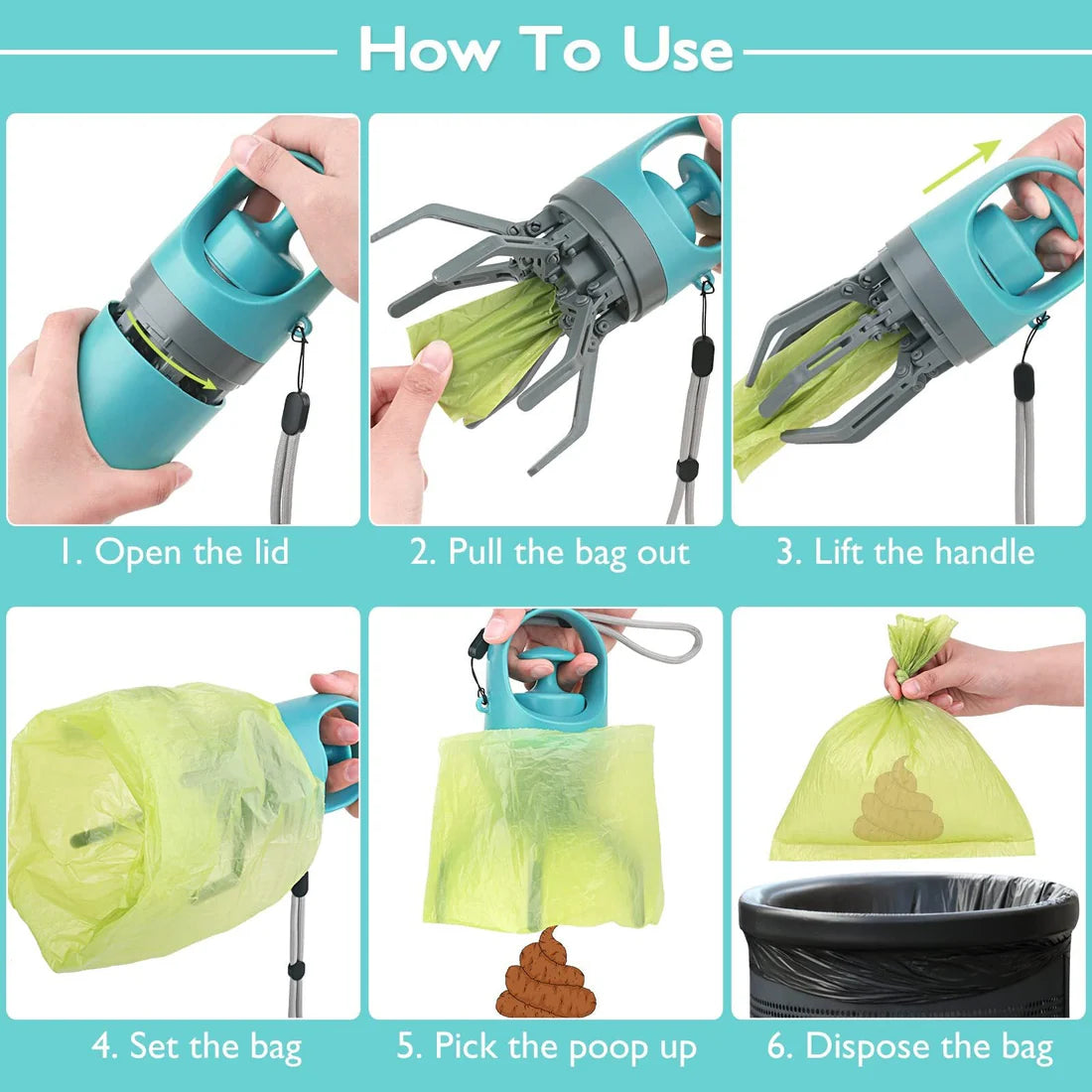 Portable Dog Poop Scooper β Clean & Hassle-Free Waste Pickup
