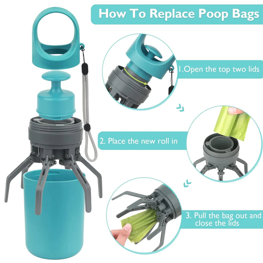 Portable Dog Poop Scooper β Clean & Hassle-Free Waste Pickup