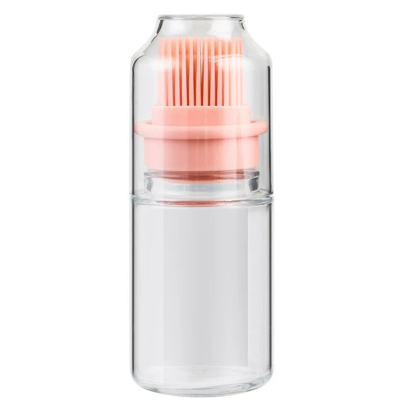 Portable Silicone Oil Bottle with Brush β BBQ & Baking Tool