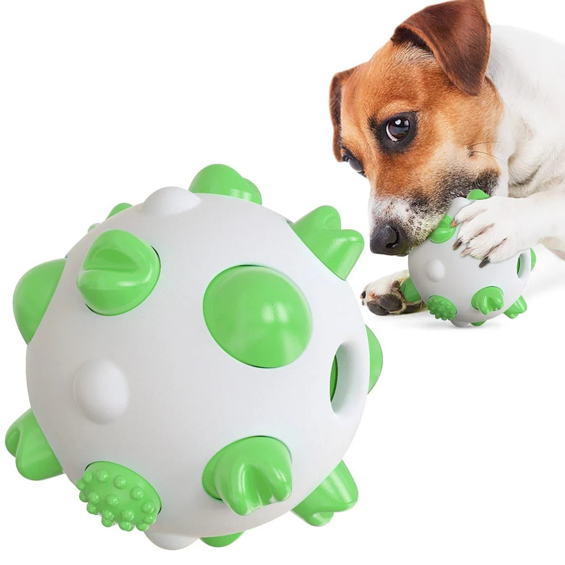 Spherical Dog Toy Molar Rod
