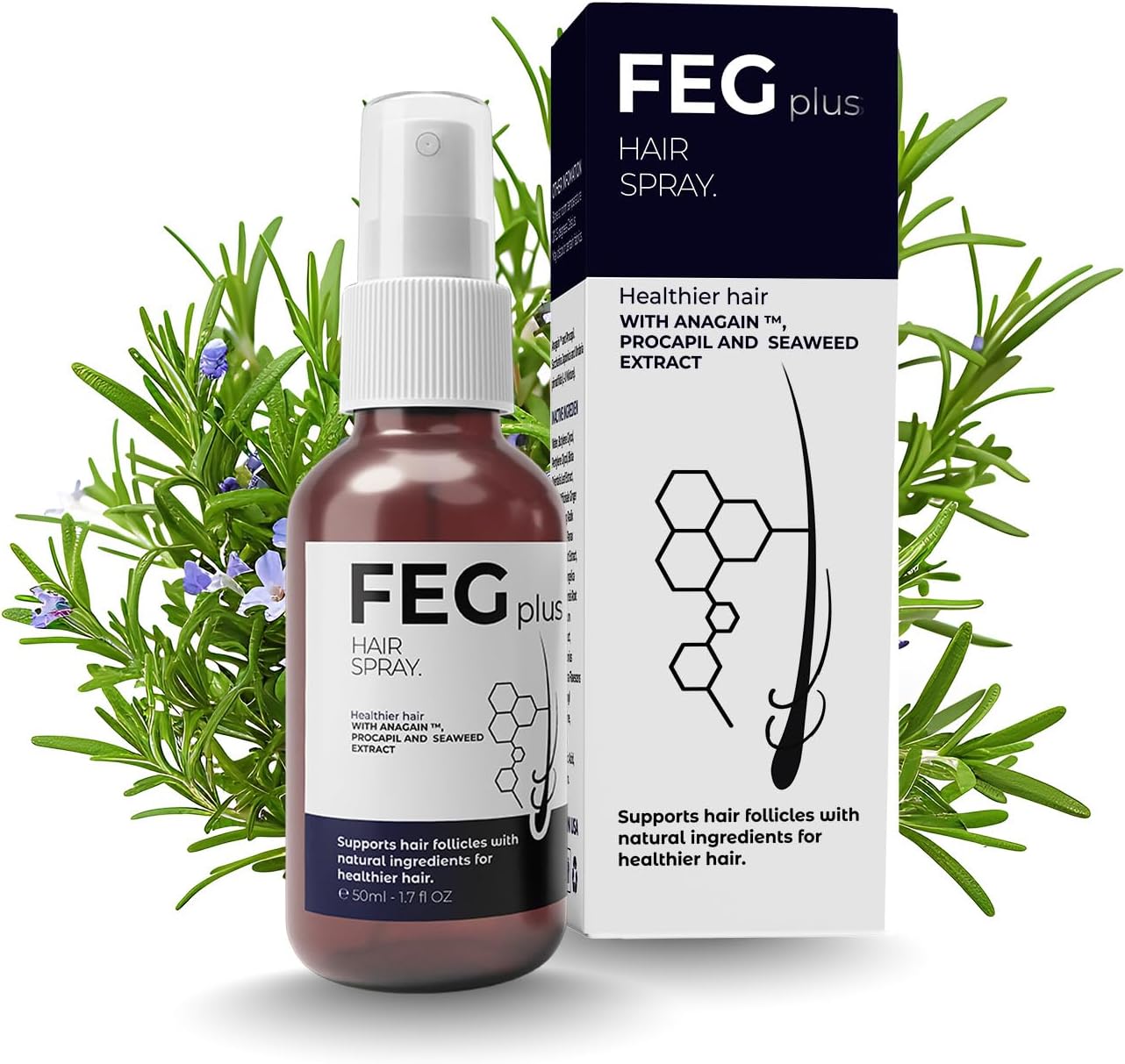 FEGPlus Minoxidil Beard & Hair Growth Serum