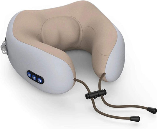Rechargeable U-Shaped Electric Neck Massage Pillow