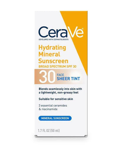 Hydrating Mineral Sunscreen SPF 30 Face Sheer Tint (Original)