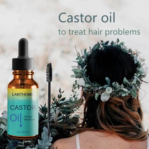 Lanthoma Castor Oil – 100% Pure &amp; Cold Pressed